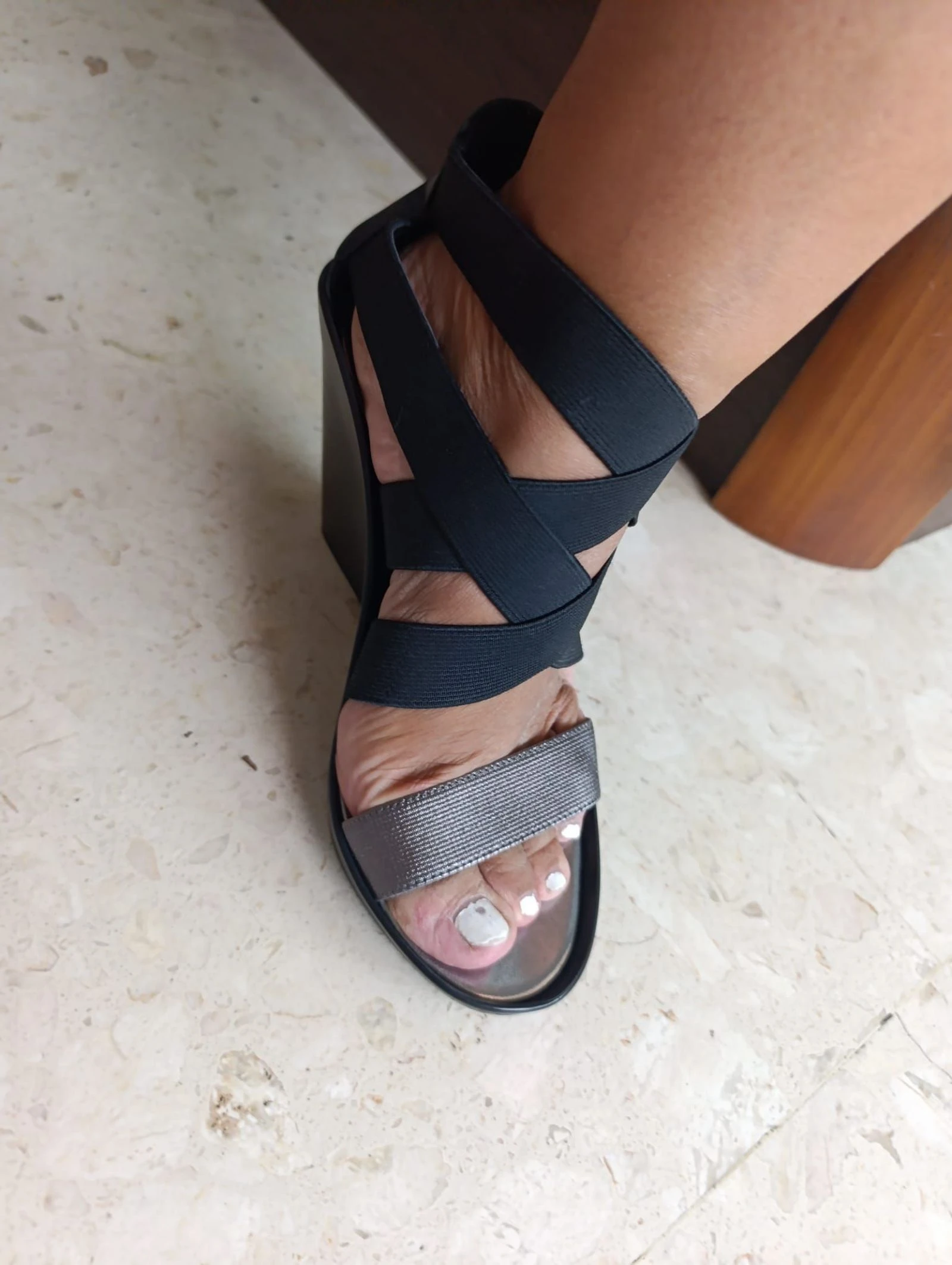 Sandalias Calvin Klein tiras cruzadas nr 38  – photo 3